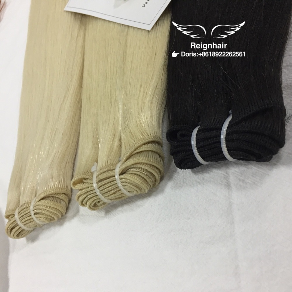 100% human hair weft